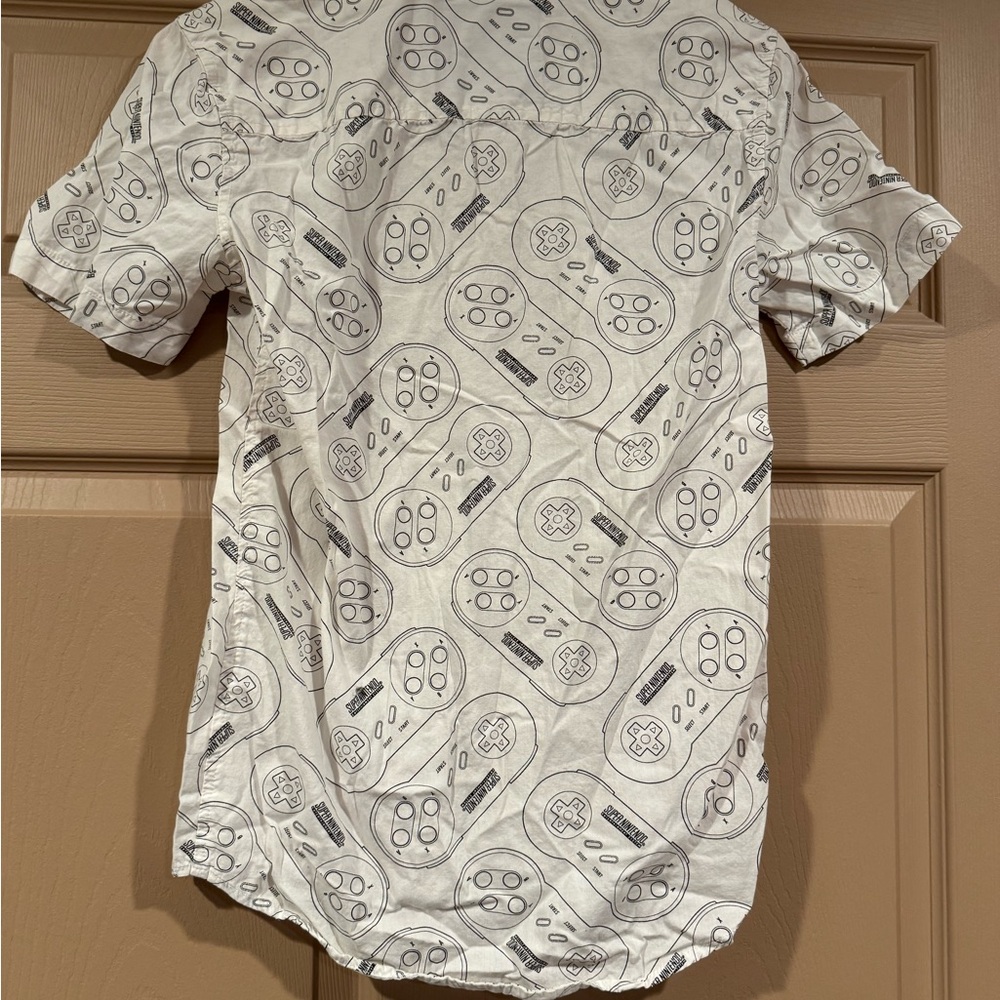 Nintendo Super Nintendo Controller Print Shirt - image 3